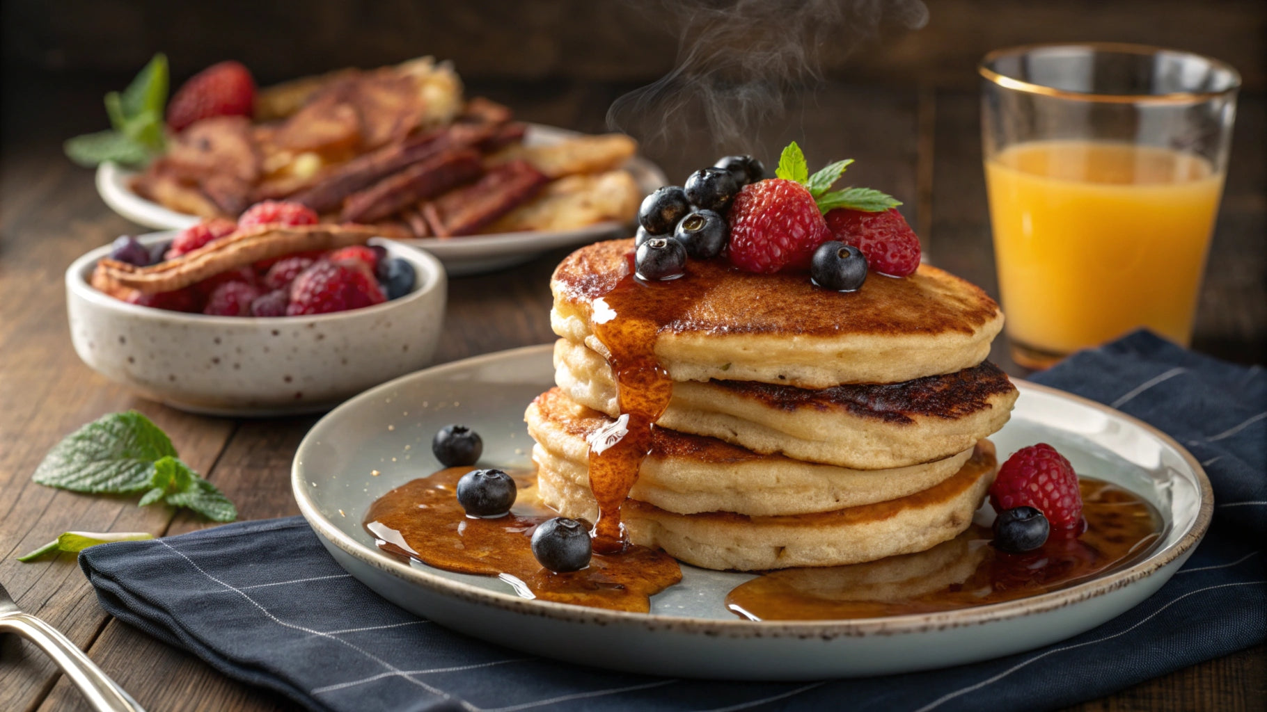 Setting North Maple Syrup Pancake Breakfast